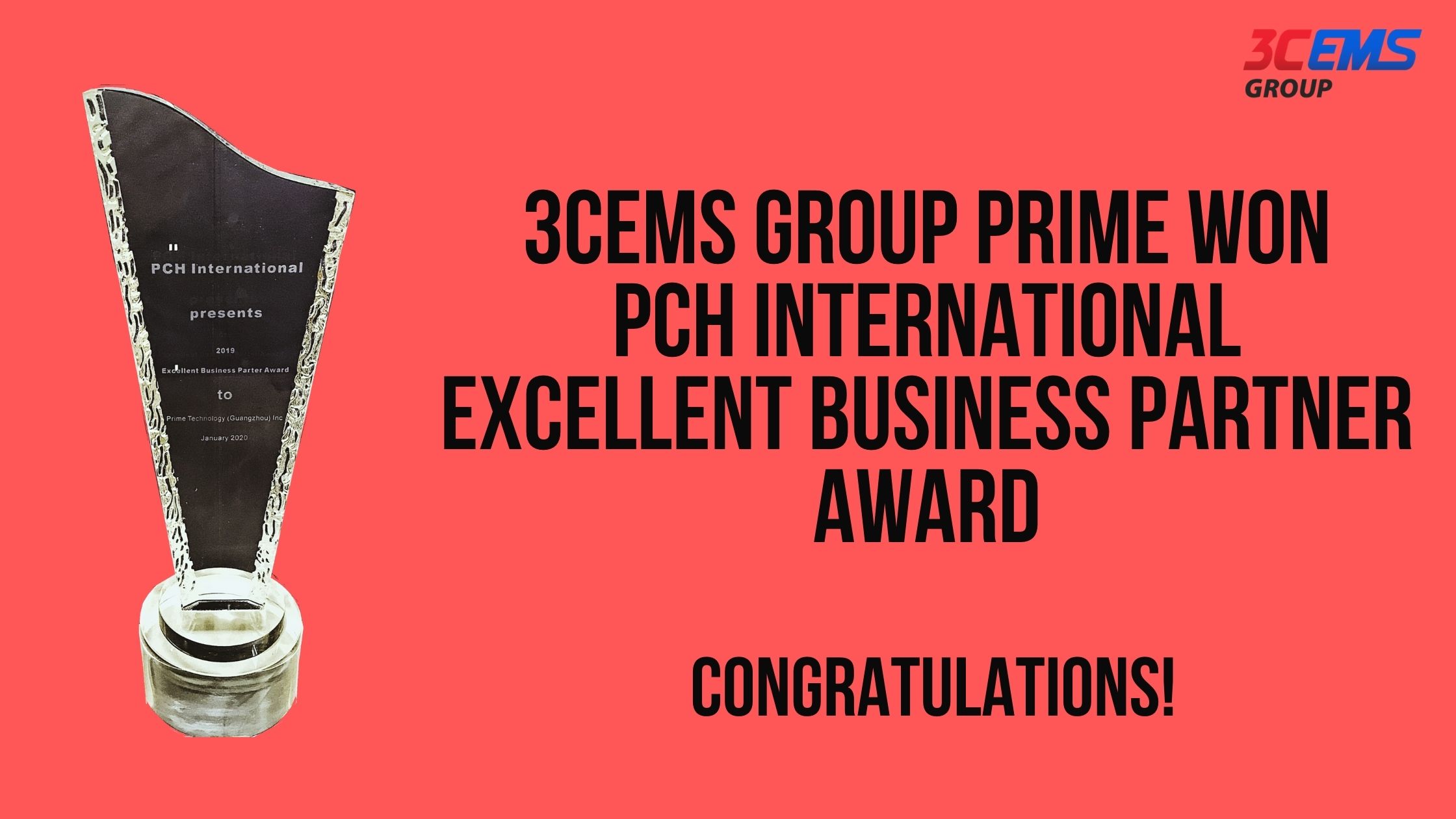 三希科技集团荣获PCH International“年度卓越商业伙伴”奖